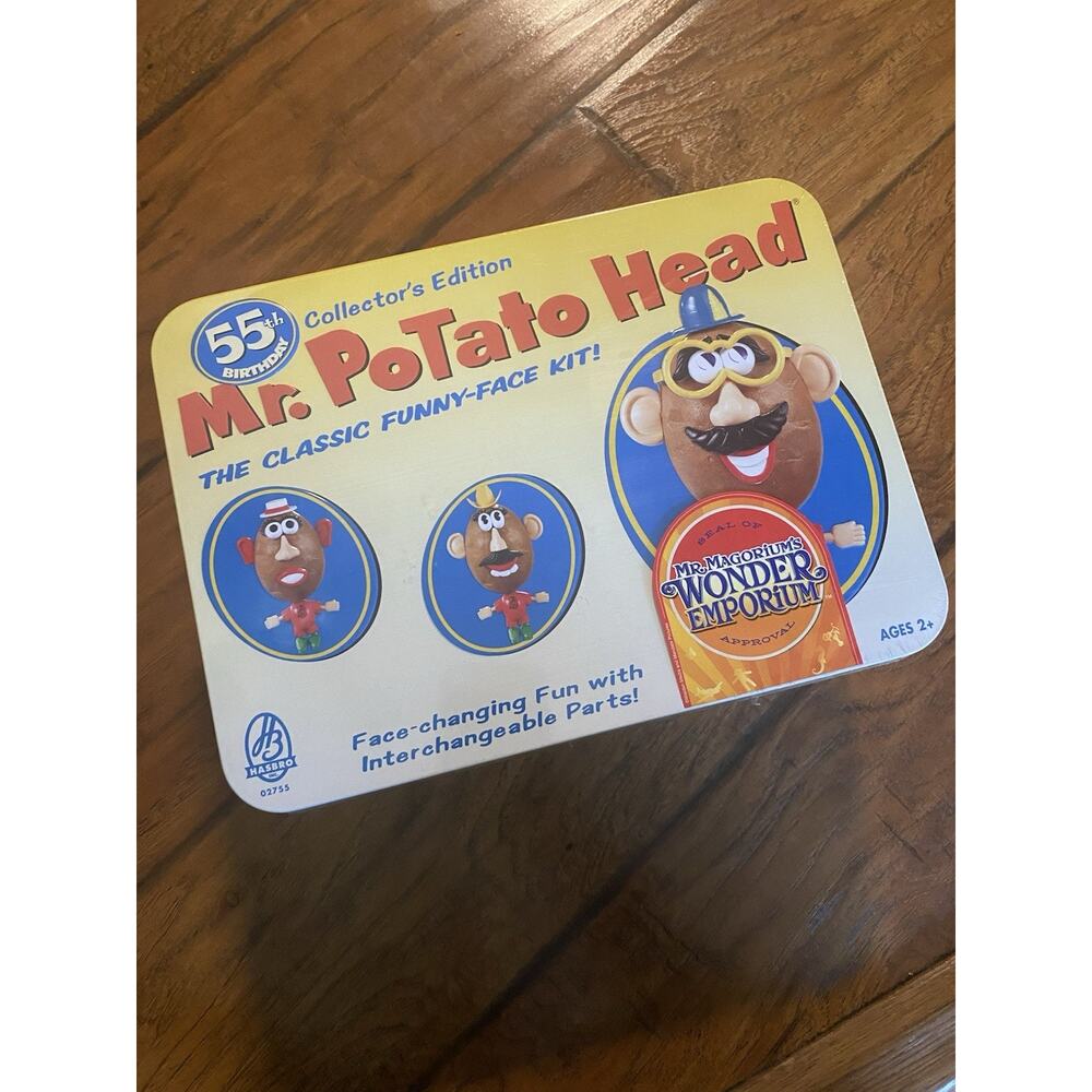 NEW Mr. Potato Head 50th Anniversary Kit w/ Tin Hasbro